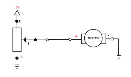 如何使用電位器控制電機速度，使用電位器控制速度的兩種方法